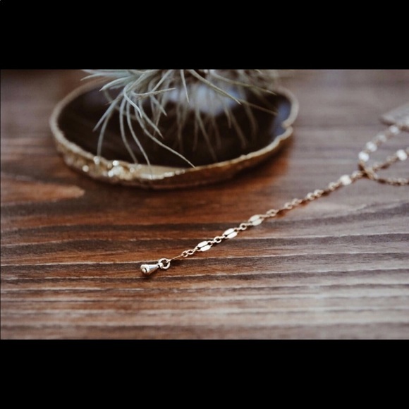 • Rhianna• Layered Y Necklace • - Picture 2 of 3